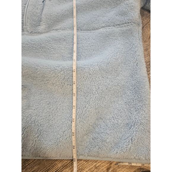 Vineyard vines quarter zip pullover womens XL baby blue sherpa new - Picture 6 of 6